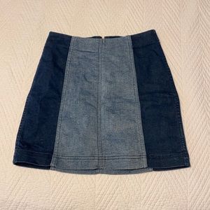 free people skirt size 2